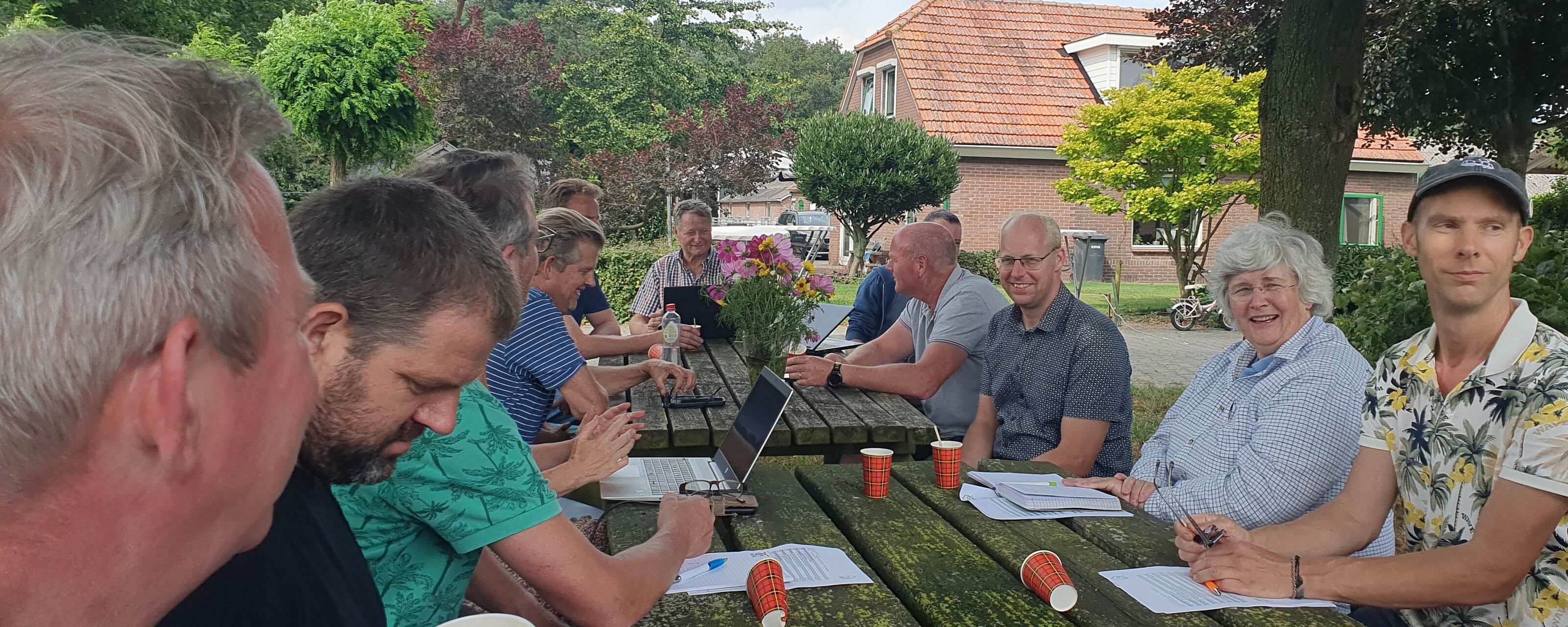 2024 08 15 Bioraad bijeen in Heino